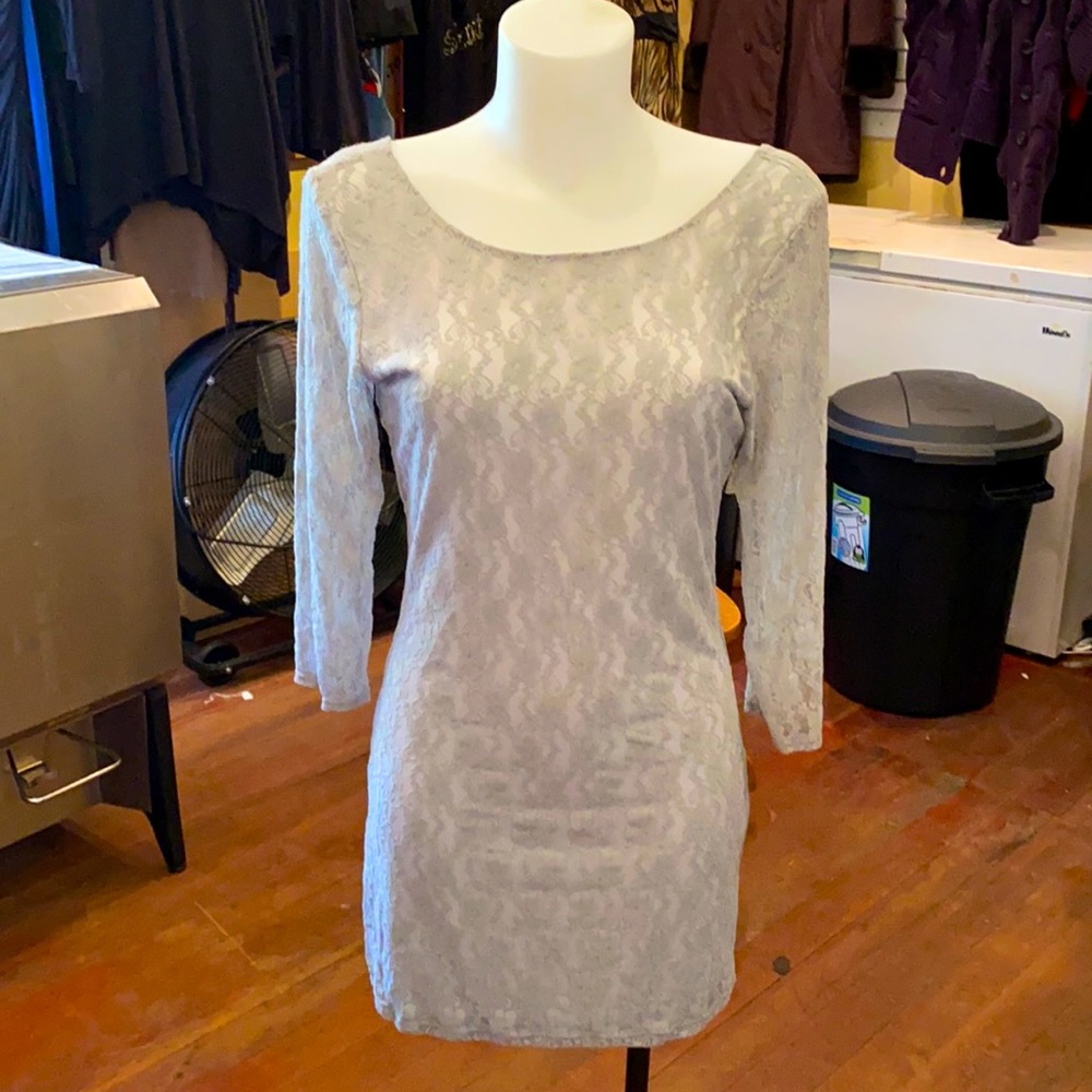 Star Vixen lace covered dress
